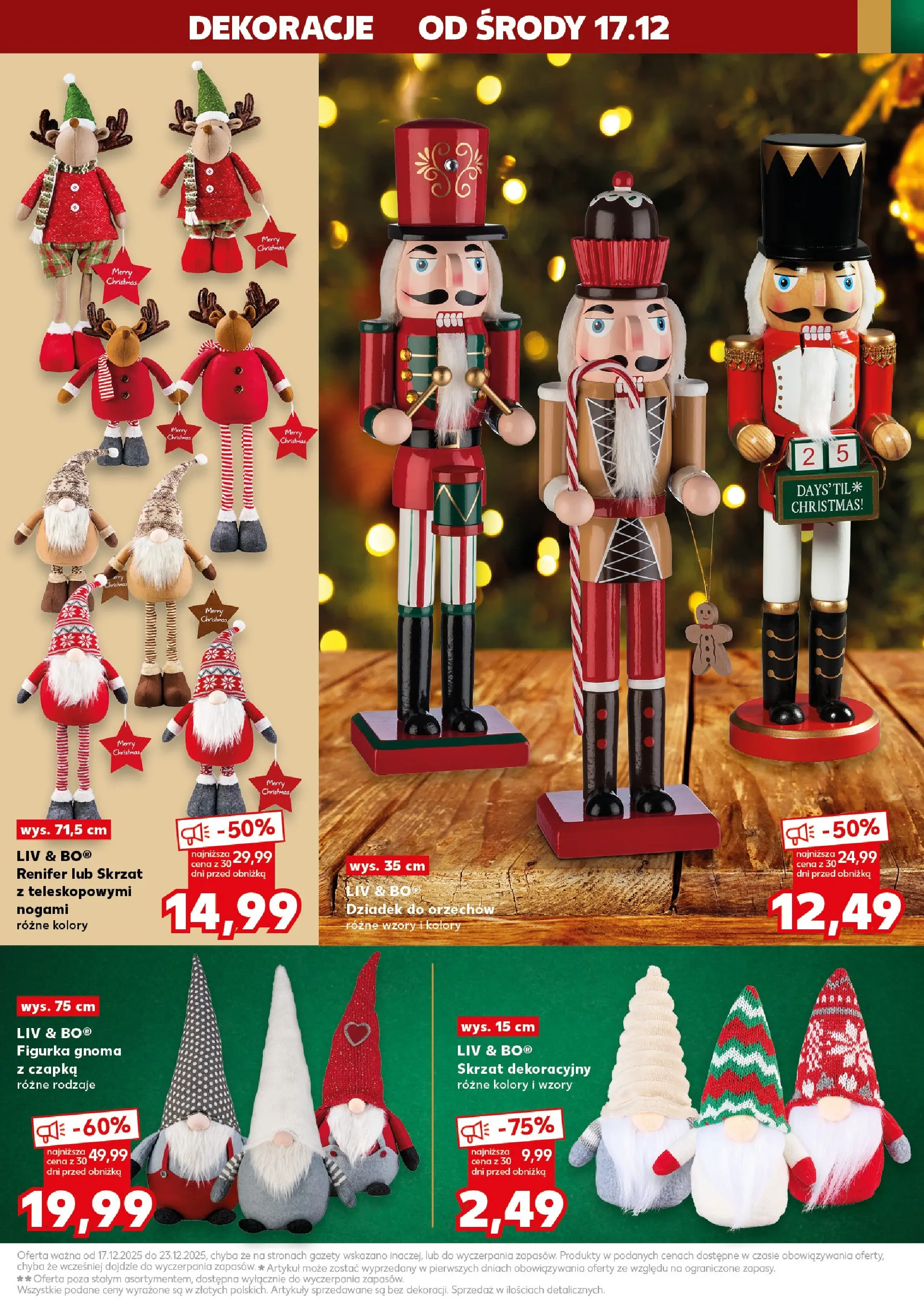 Kaufland gazetka od 17.12.2025 | Boże Narodzenie 🎄🎁 | Strona: 33 | Produkty: Czapka