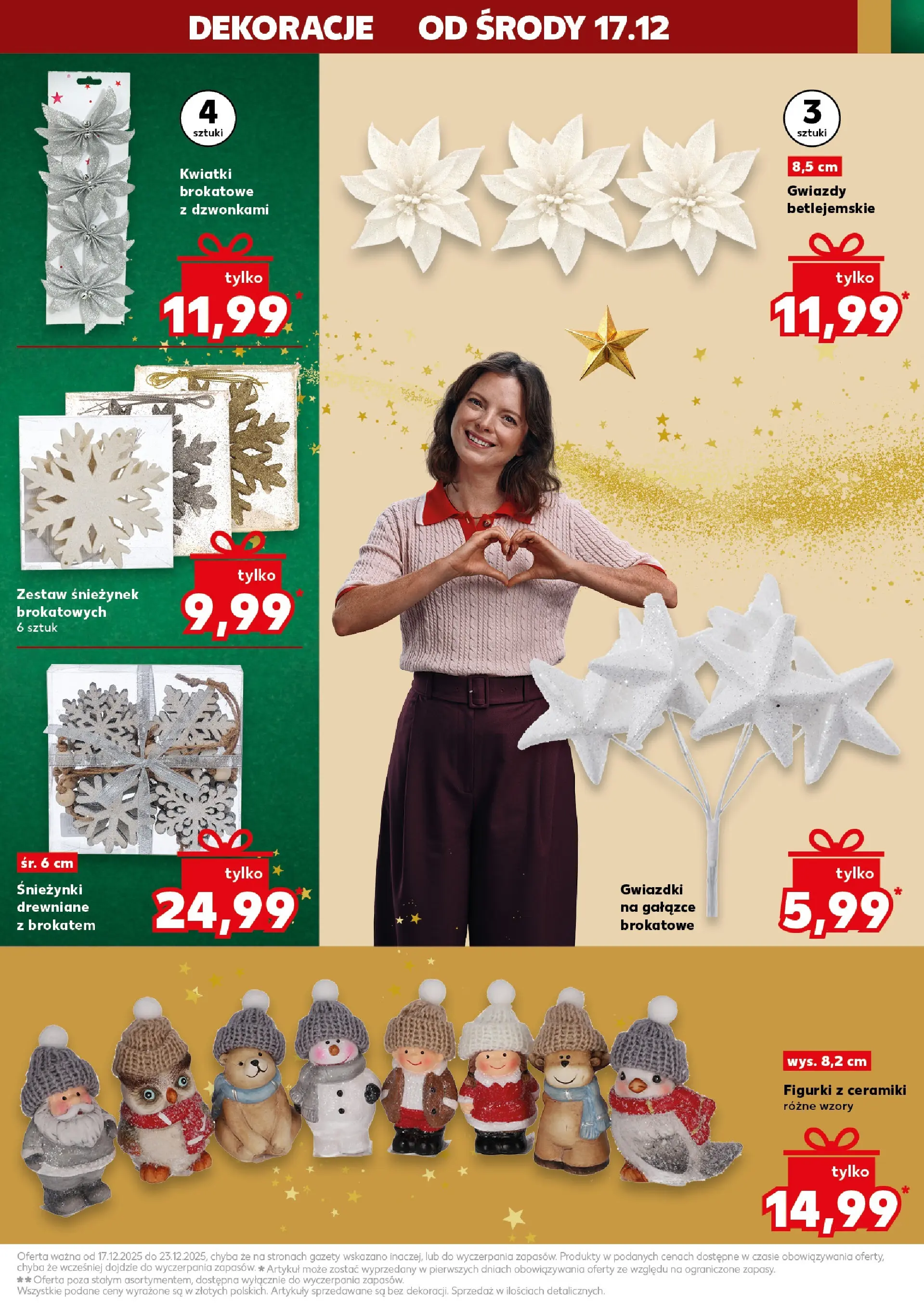 Kaufland gazetka od 17.12.2025 | Boże Narodzenie 🎄🎁 | Strona: 37 | Produkty: Kwiatki, Figurki