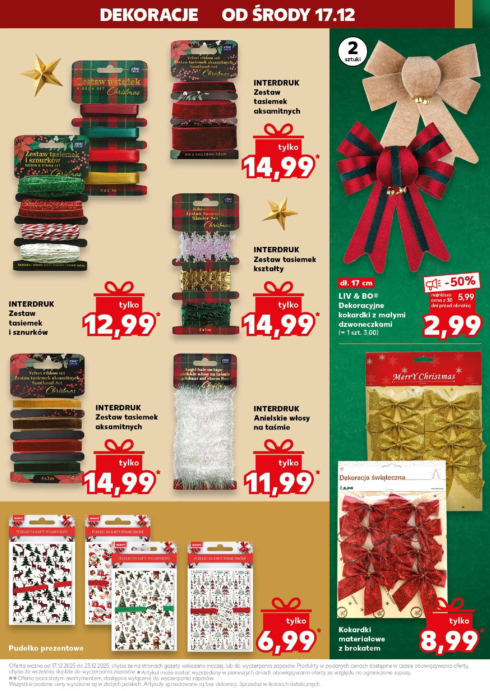 Kaufland gazetka od 17.12.2025 | Boże Narodzenie 🎄🎁 | Strona: 49 | Produkty: Pudełko