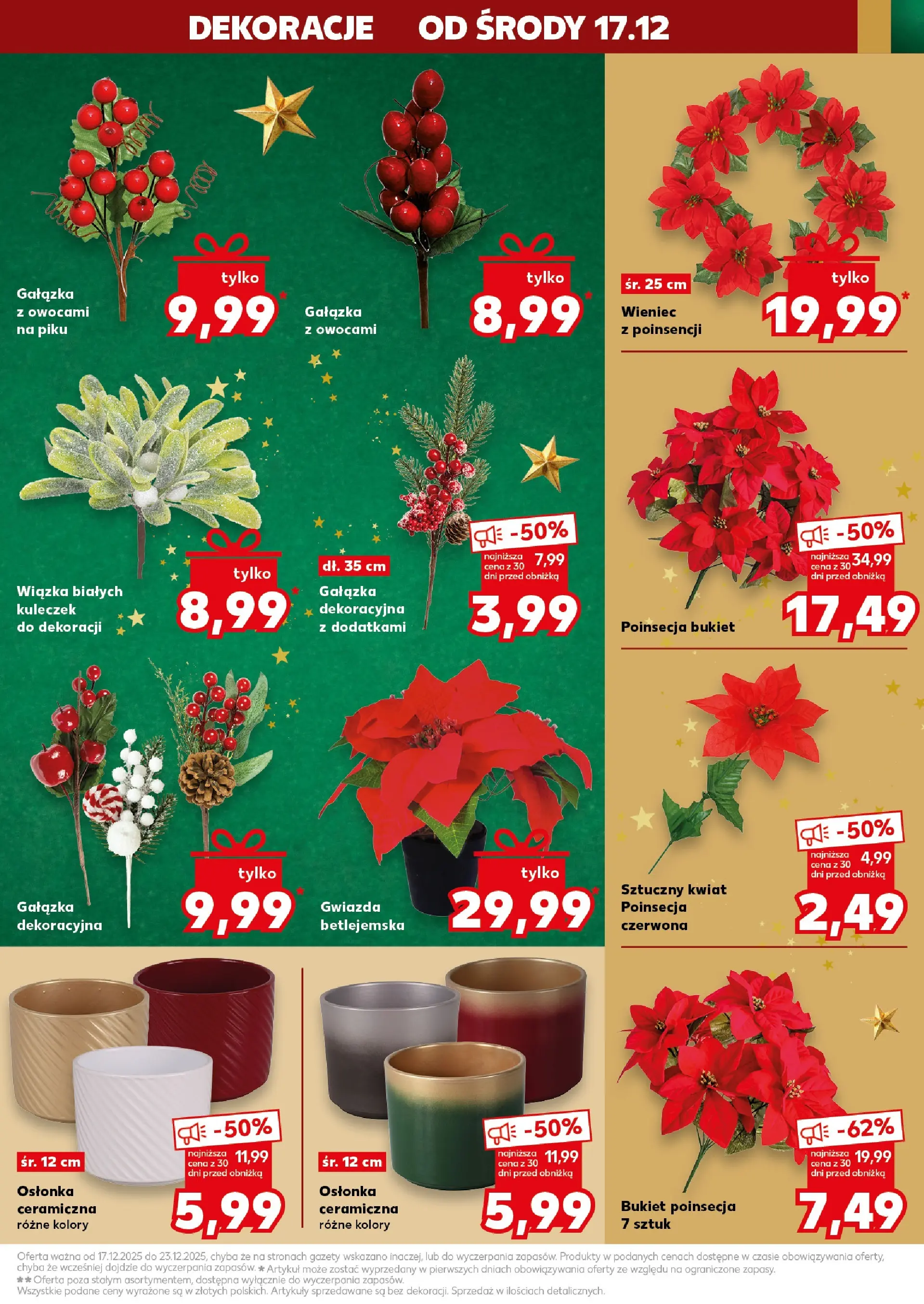 Kaufland gazetka od 17.12.2025 | Boże Narodzenie 🎄🎁 | Strona: 55 | Produkty: Wieniec