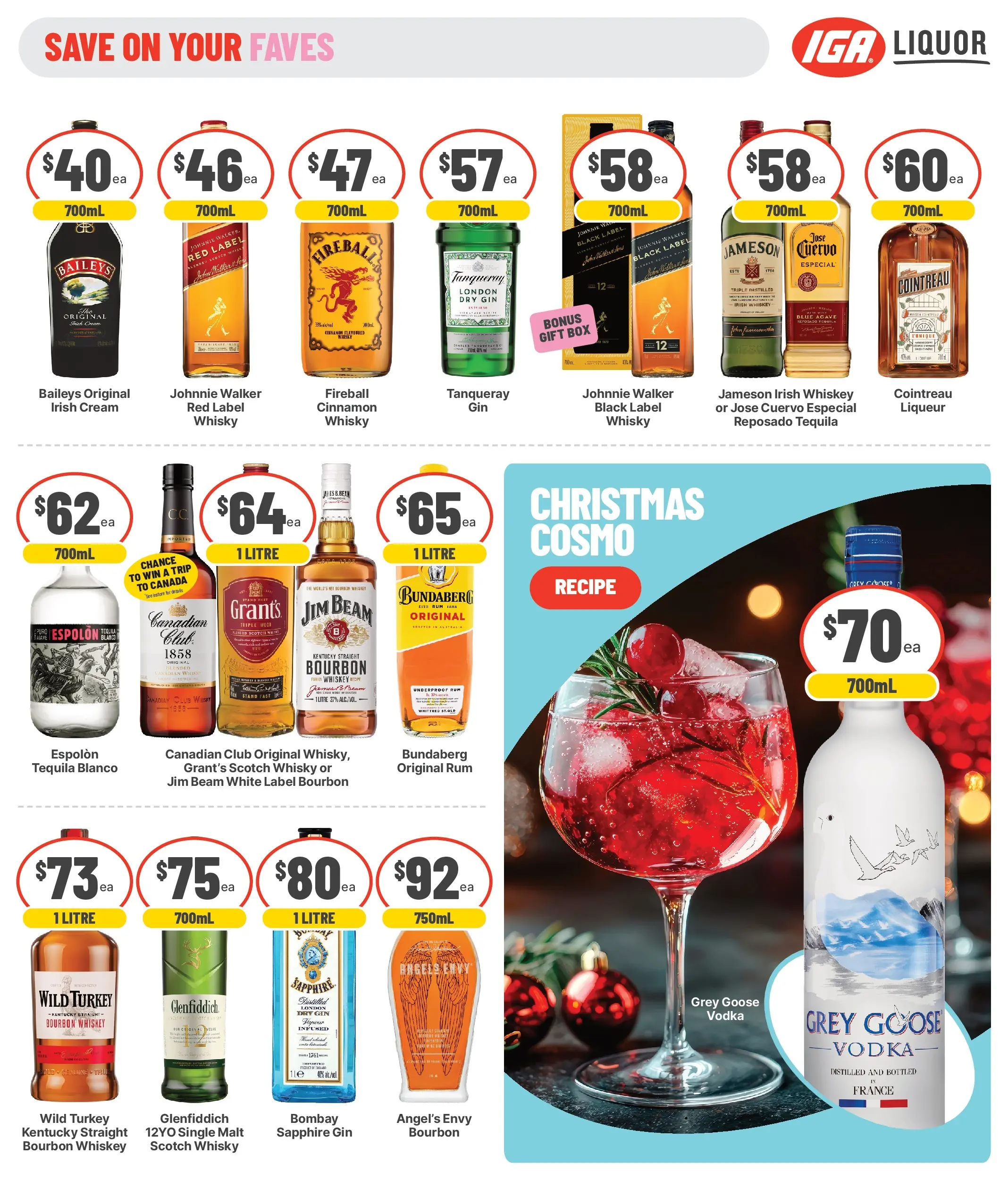 Deals - Add a drop to your Xmas Shop 17/12 - 16/12/2025 > weekly / monthly specials | Page: 7 | Products: Box, Gin, Whiskey, Scotch