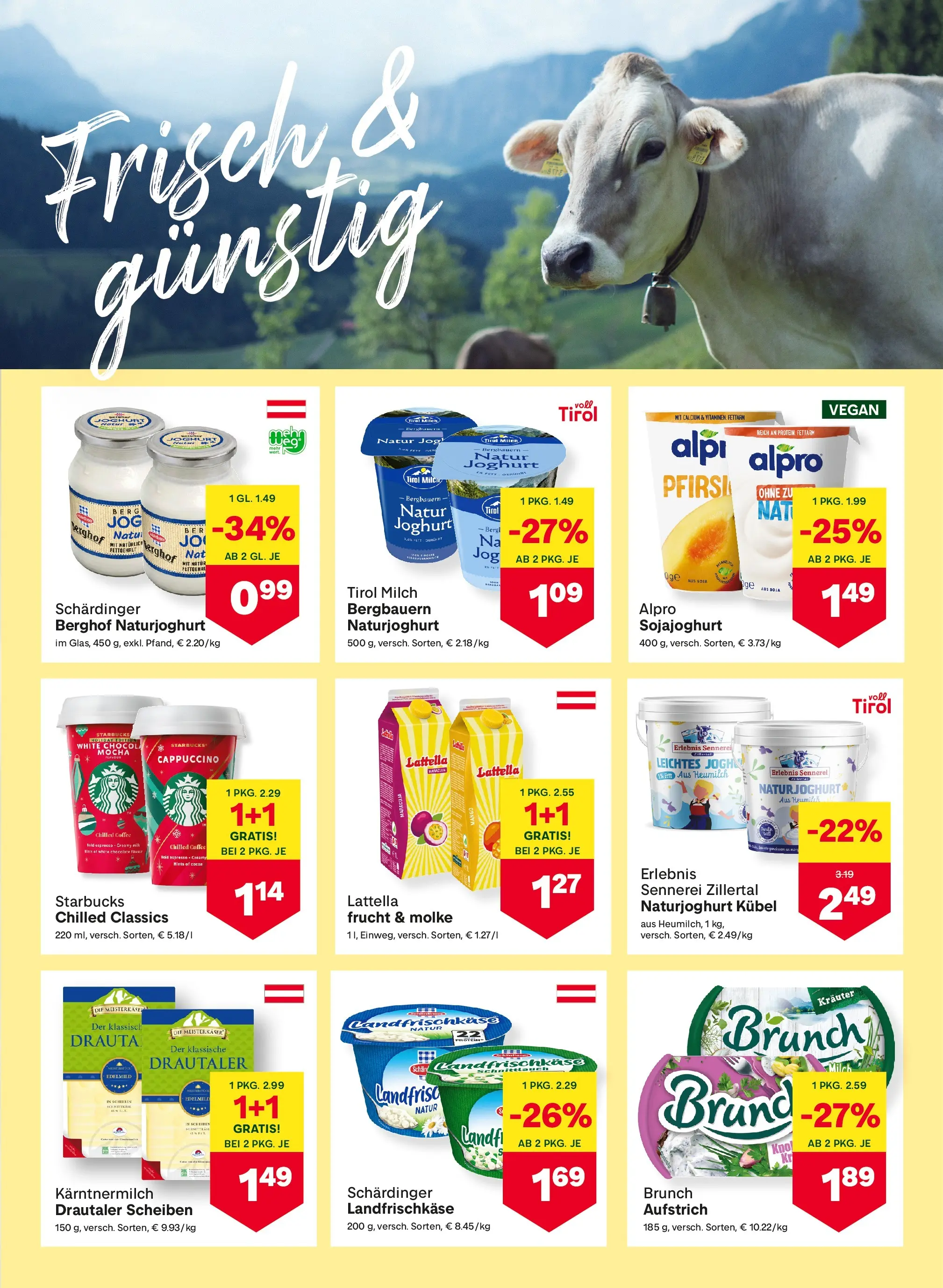 MPREIS St.Gallenkirch von 24.12.2025 - Aktuelle Angebote | Seite: 5 | Produkte: Mango, Milch, Joghurt