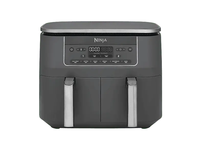 Ninja DZ300EU 7.6 l Hei&szlig;luftfritteuse 3,8 l, 2470 Watt, Grau