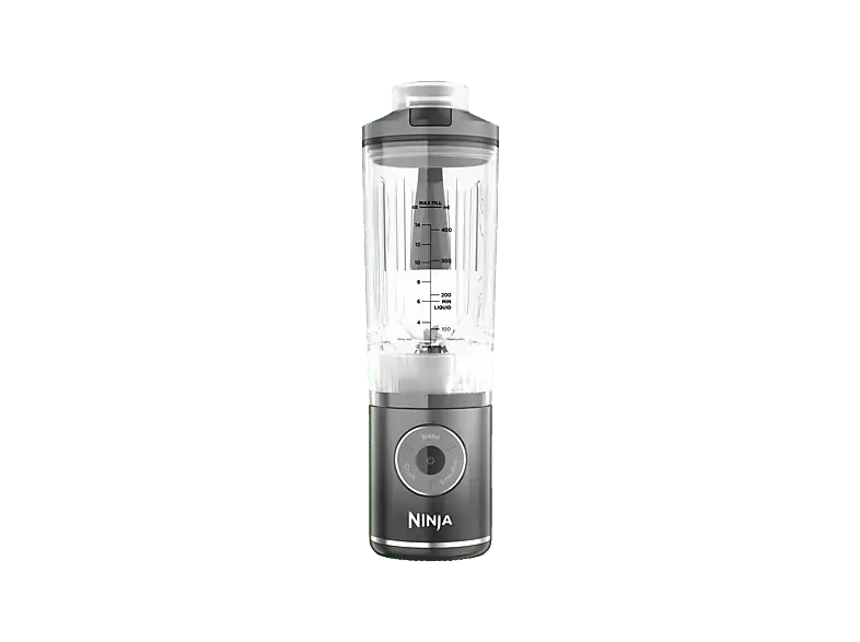 Ninja BC251EUY Blast Max Standmixer (Grau, 13,3 Volt, 0.49 l)