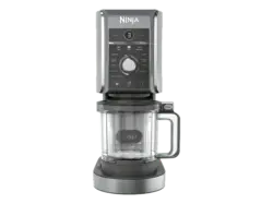 Ninja Creami Deluxe Eis-und Eisgetr&auml;nkmaschine (800 Watt, 709 ml, Schwarz/Silber)