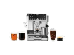 Ninja ES701EU Luxe Caf&eacute; Pro Espressomaschine (Schwarz/Edelstahl, Kegelmahlwerk, 1650 Watt, 14 bar)