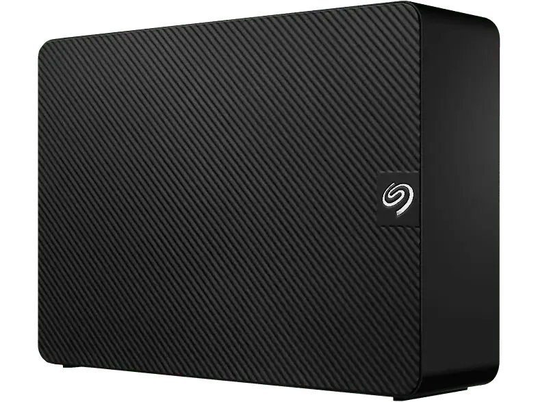SEAGATE 20TB Festplatte Expansion Desktop, Extern, 3.5 Zoll, USB 3.0, 2 Jahre Rescue Service, Schwarz