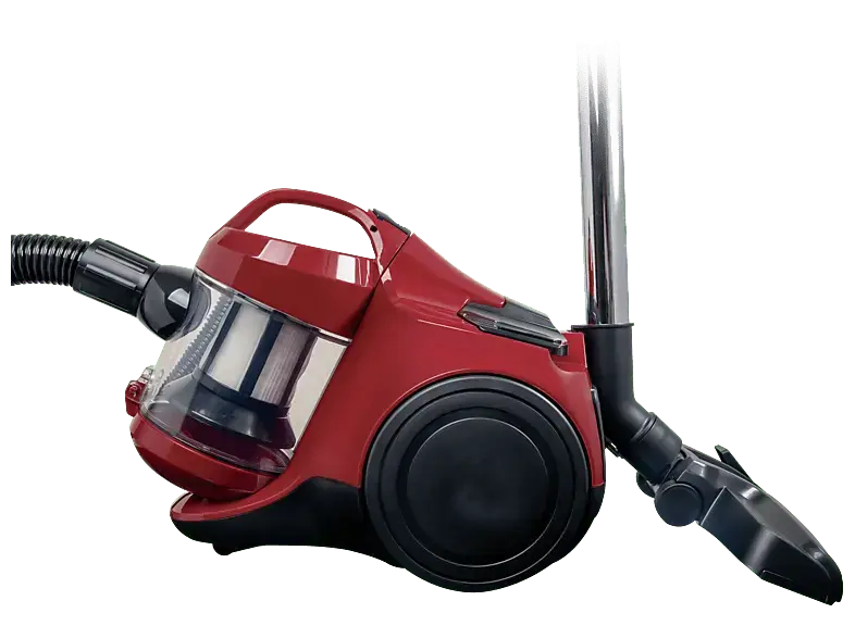 ok. OVC 852225 Staubsauger beutellos (80 dB(A), maximale Leistung: 850 Watt, Rot, schwarz)