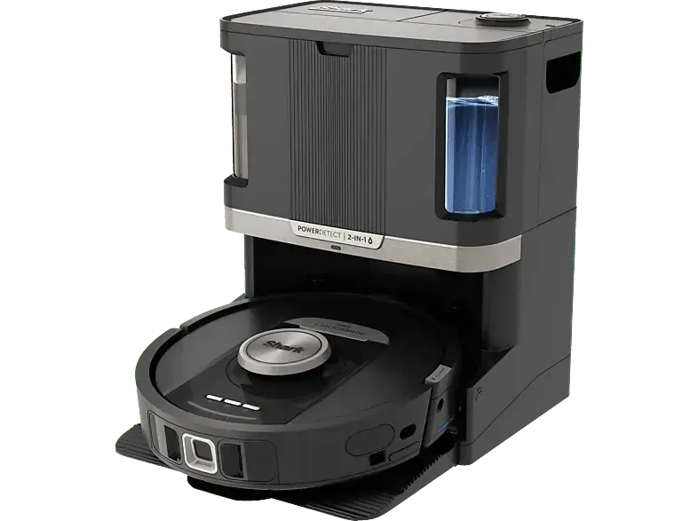 Shark RV2800ZEEU PowerDetect NeverTouch Pro 2-in-1 Saugroboter (Schwarz, Laufzeit: 110 Min., 69,4 dB(A))