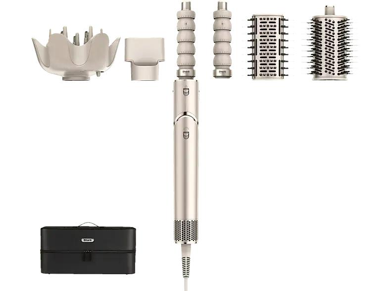 Shark FlexStyle 5-in-1 Styling- und Trocknungssystem Stone, 1650 Watt, 5 Aufs&auml;tze