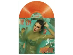 Taylor Swift - The Life of a Showgirl: Sweat and Vanilla Perfume Portofino Orange Glitter LP [Vinyl]