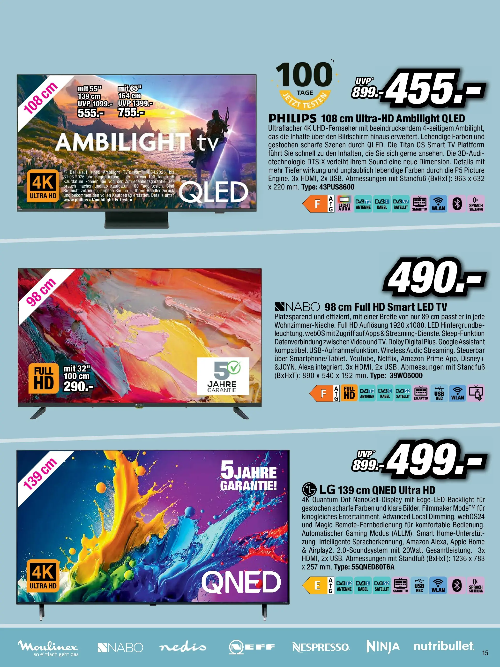 RED ZAC Flugblatt von 29.12.2025 - Aktuelle Angebote | Seite: 15 | Produkte: TV, Video, Audio, Kabel