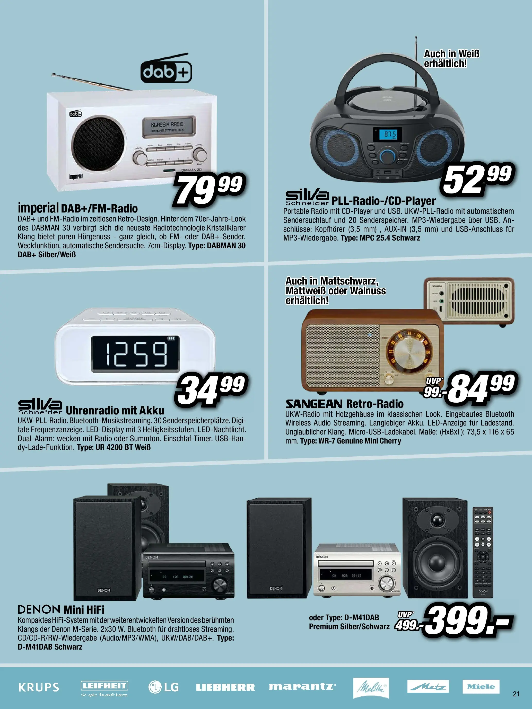 RED ZAC Flugblatt von 29.12.2025 - Aktuelle Angebote | Seite: 21 | Produkte: Audio, Radio, Kopfhörer