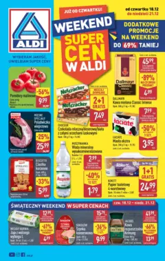 Pogląd oferty "Aldi Gazetka - Okazje na weekend" - ważna od 18.12.2025