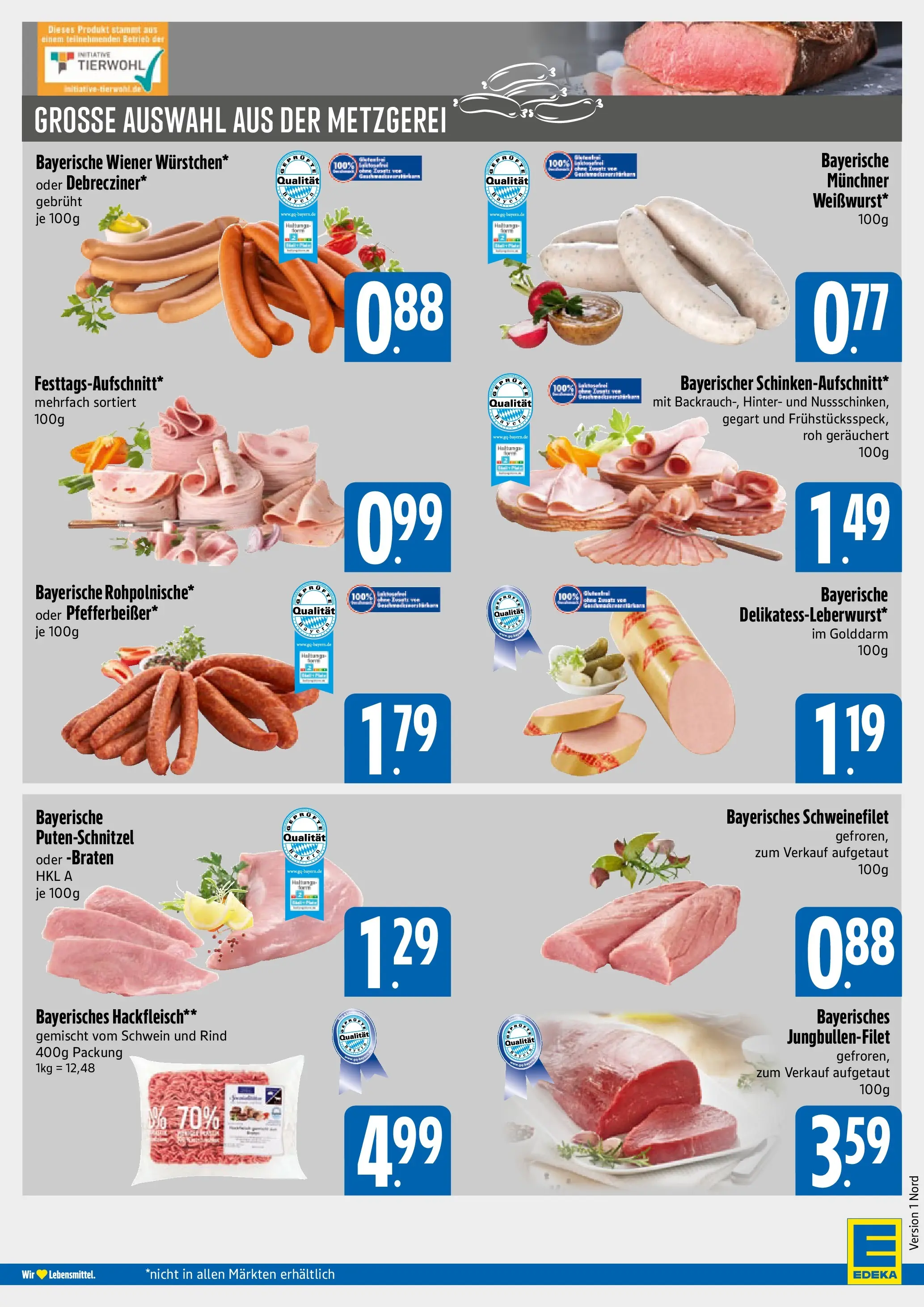 Entdecke - E xpress: Wochenangebote (ab 21.12.2025) zum Blättern | Seite: 4 | Produkte: Schweinefilet, Putenschnitzel, Hackfleisch