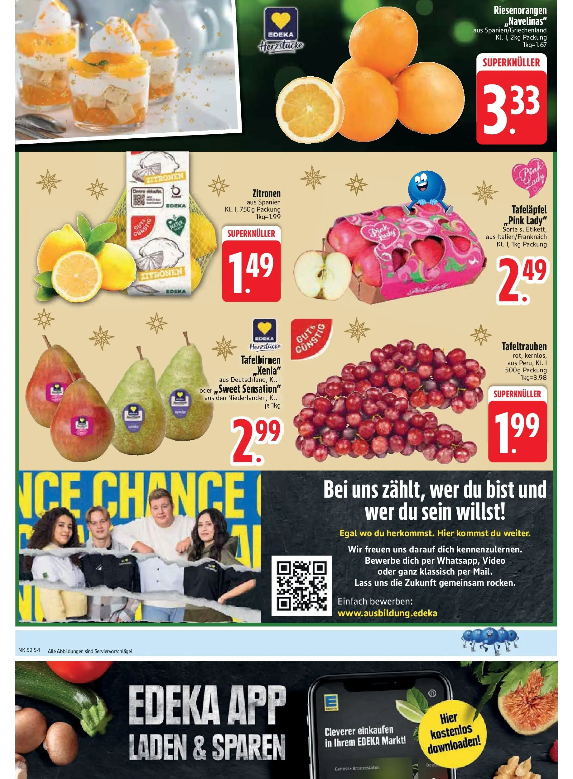 Edeka prospekt München	 (ab 21.12.2025) » Angebote Online | Seite: 6 | Produkte: Zitronen, Video