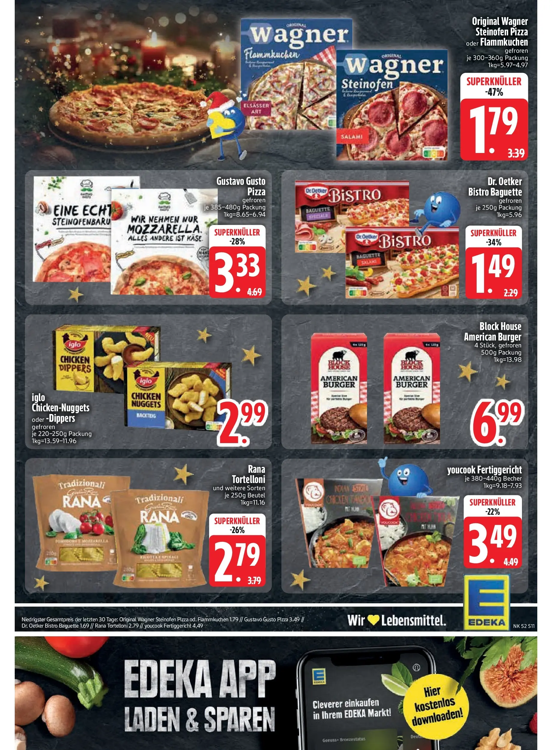 Edeka prospekt München	 (ab 21.12.2025) » Angebote Online | Seite: 13 | Produkte: Gustavo gusto, Youcook, Salami, Pizza