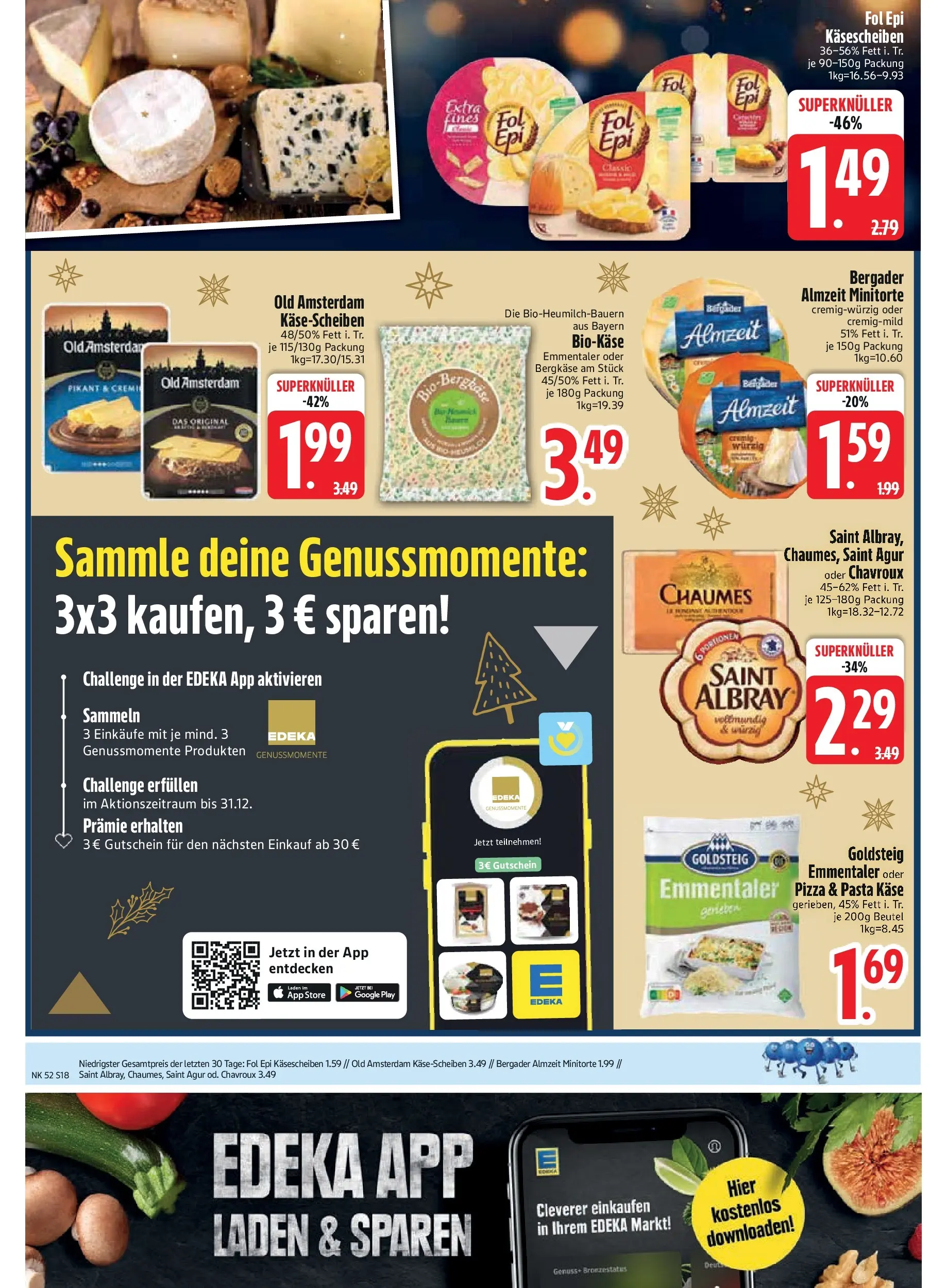 Edeka prospekt München	 (ab 21.12.2025) » Angebote Online | Seite: 20 | Produkte: Käse, Pasta, Pizza
