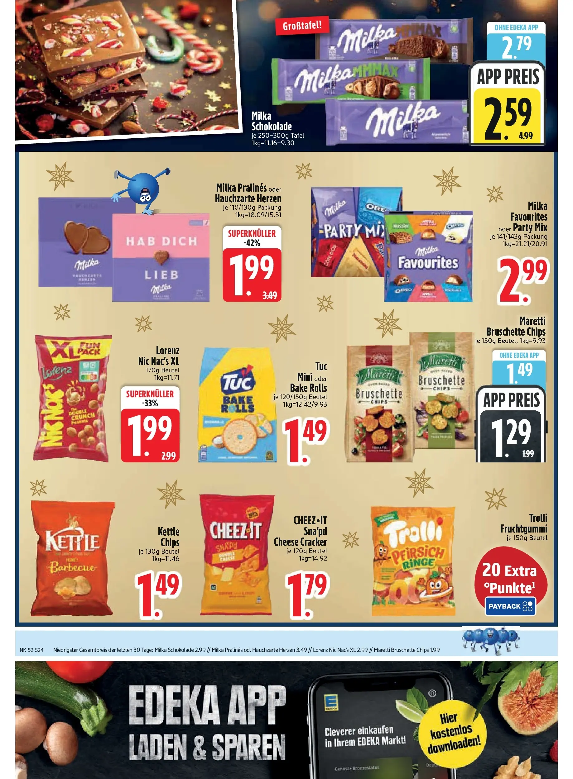 Edeka prospekt München	 (ab 21.12.2025) » Angebote Online | Seite: 26 | Produkte: Schokolade, Milka schokolade, Milka, Chips
