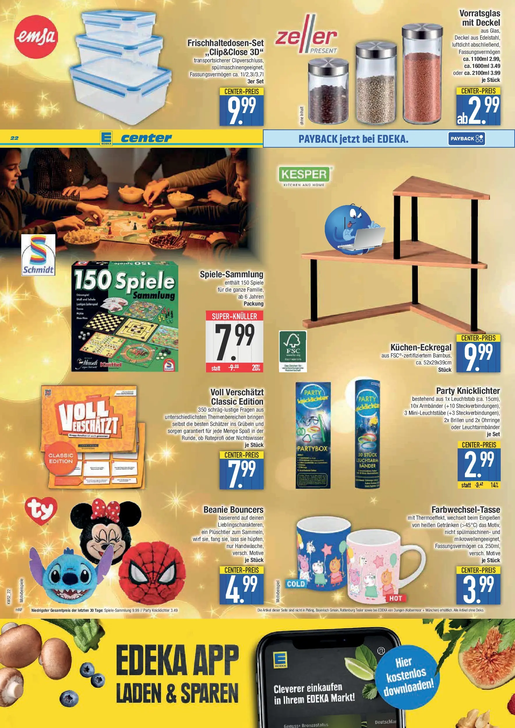 Edeka prospekt Neuburg an der Donau	 (ab 21.12.2025) » Angebote Online | Seite: 22