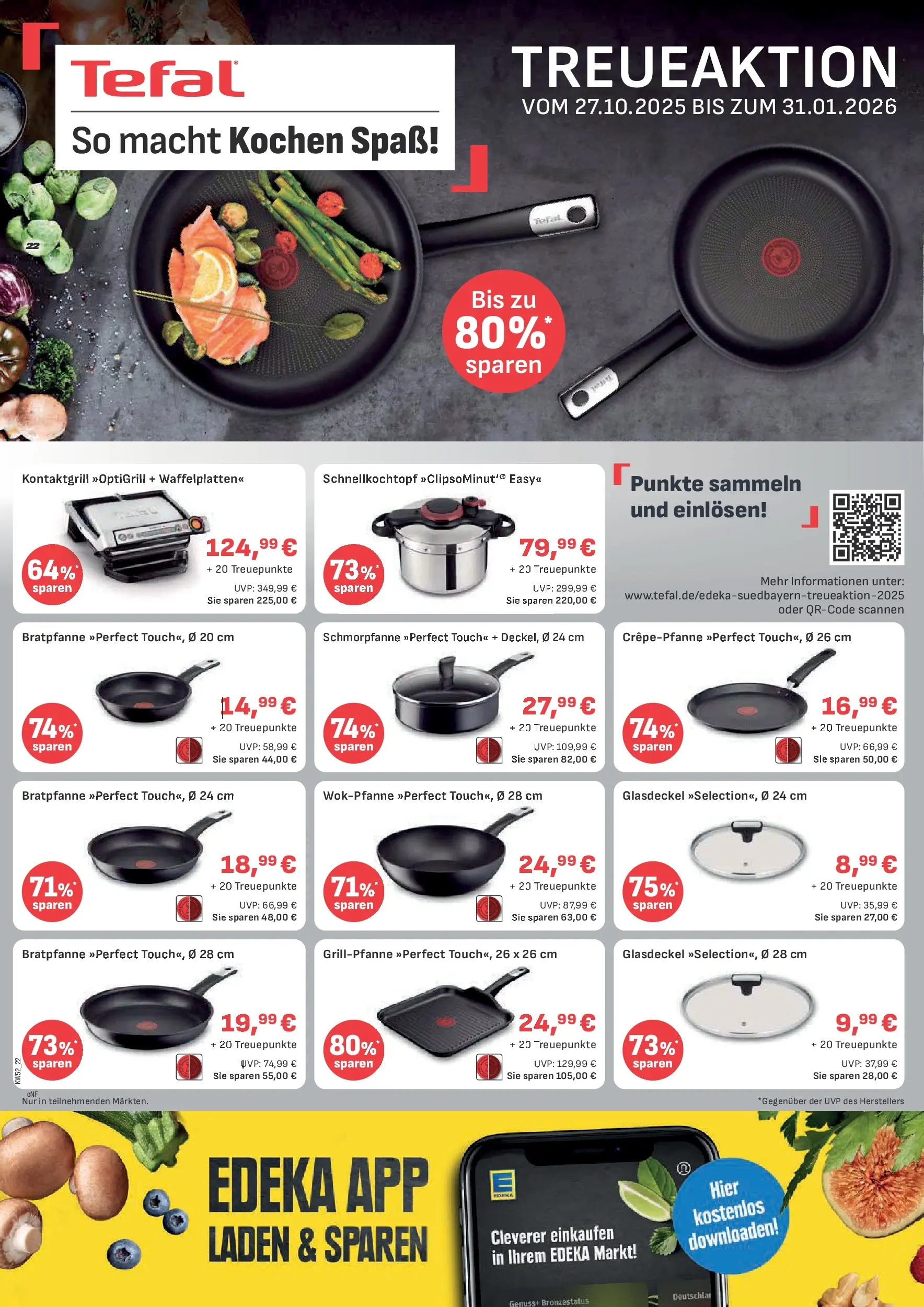 Edeka prospekt Neustadt	 (ab 21.12.2025) » Angebote Online | Seite: 22 | Produkte: Grill, Wok