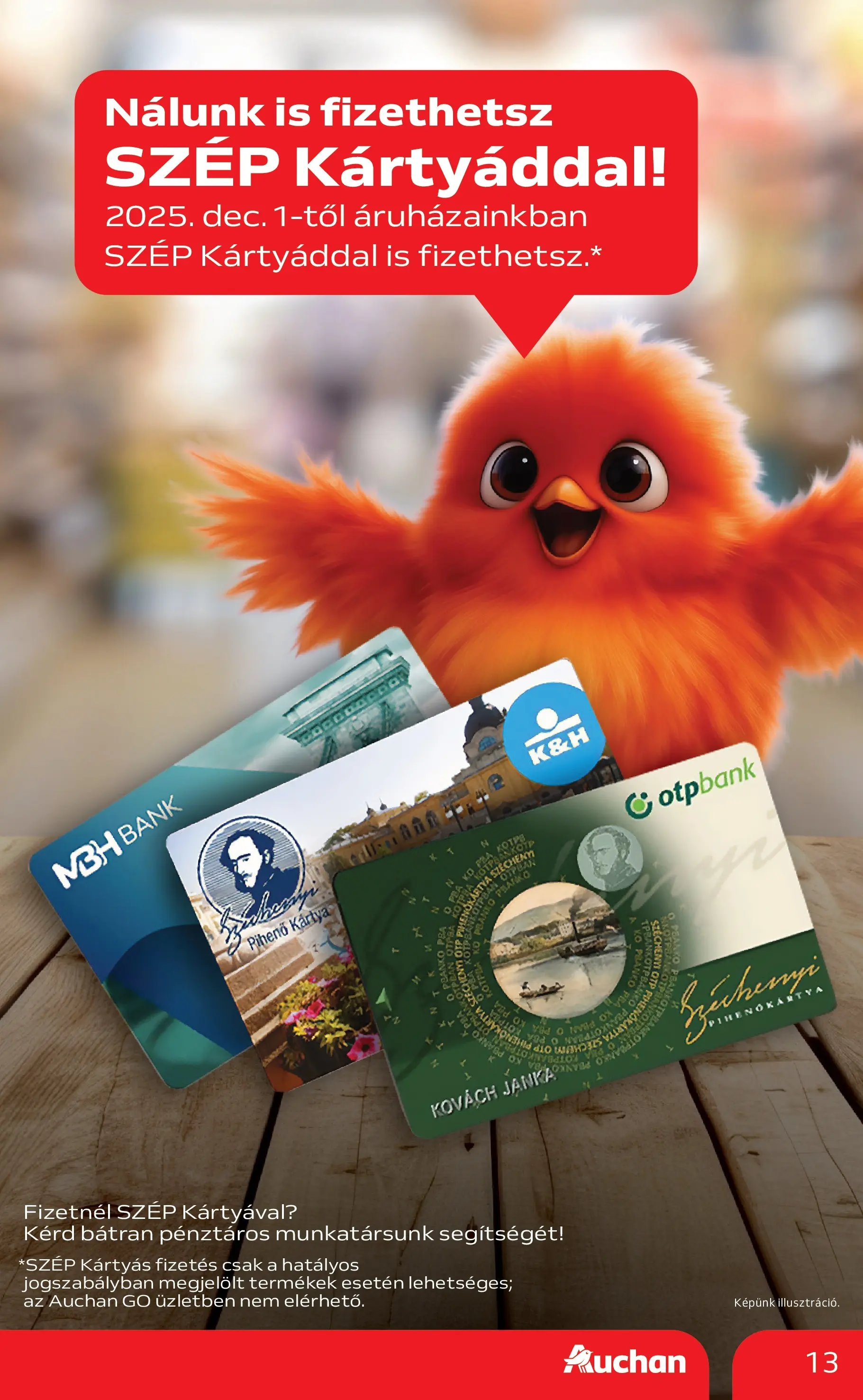 Akciós újság új Auchan - 2025.12.18. -tól/töl ⏳ | Oldal: 13 Auchan Akciós újság Debrecen - 2025.12.18. -tól/töl > akció, lapozható szórólap 🛍️ | Oldal: 13