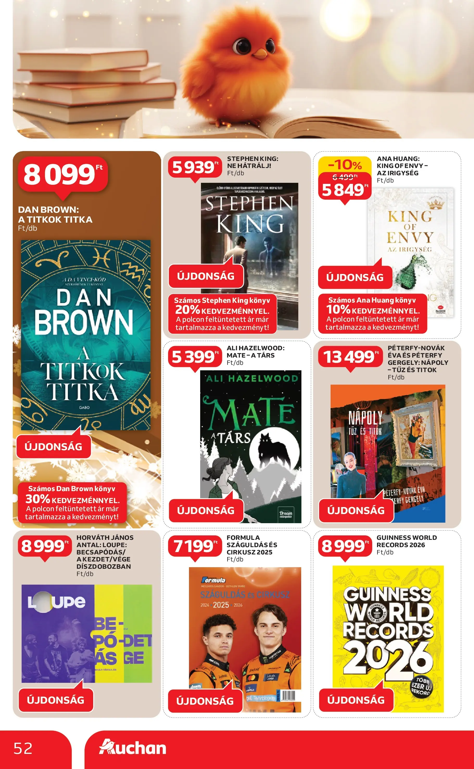 Akciós újság új Auchan - 2025.12.18. -tól/töl ⏳ | Oldal: 52 Auchan Akciós újság Debrecen - 2025.12.18. -tól/töl > akció, lapozható szórólap 🛍️ | Oldal: 52