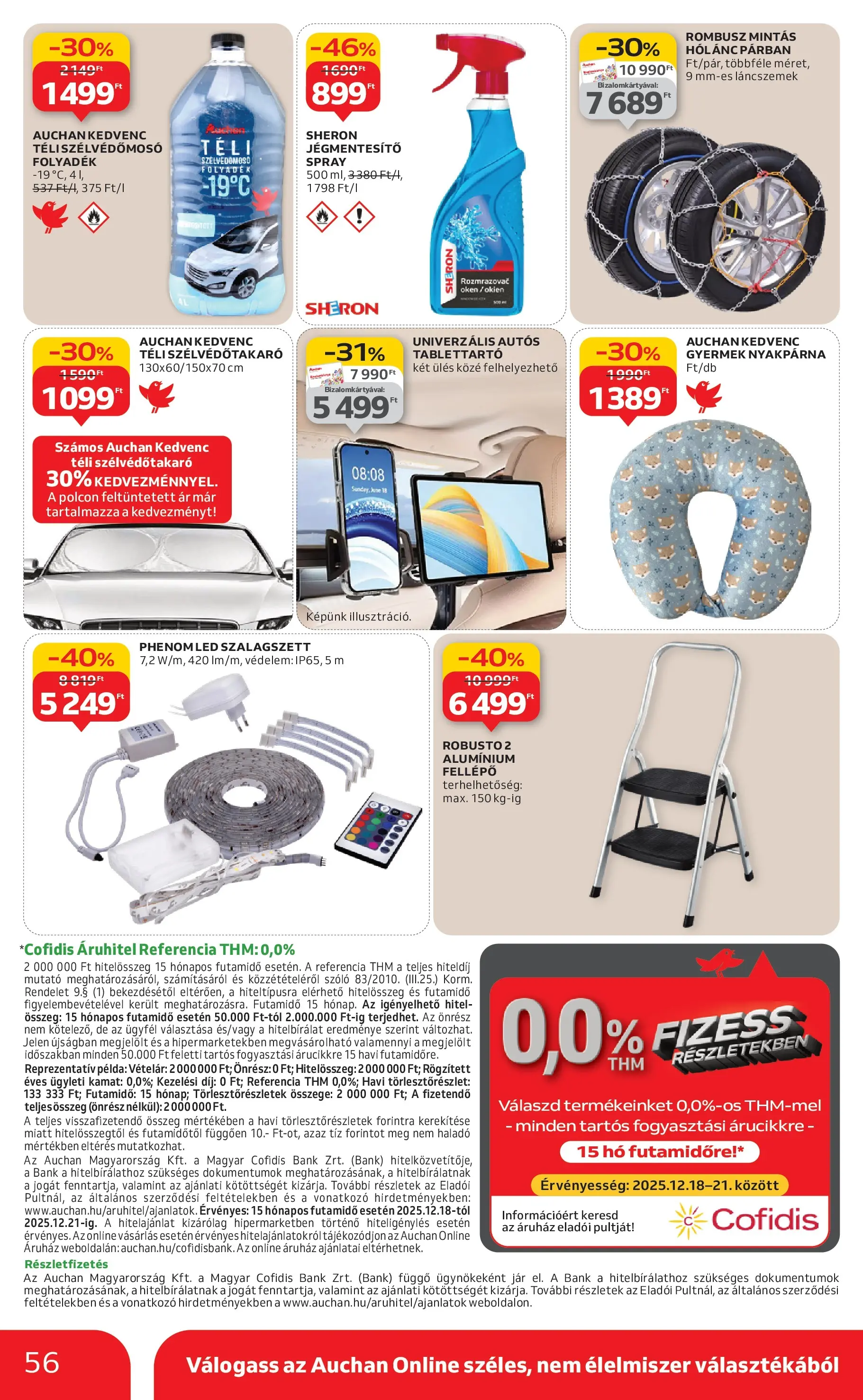 Akciós újság új Auchan - 2025.12.18. -tól/töl ⏳ | Oldal: 56 | Termékek: Szőlő, Fellépő Auchan Akciós újság Debrecen - 2025.12.18. -tól/töl > akció, lapozható szórólap 🛍️ | Oldal: 56 | Termékek: Szőlő, Fellépő