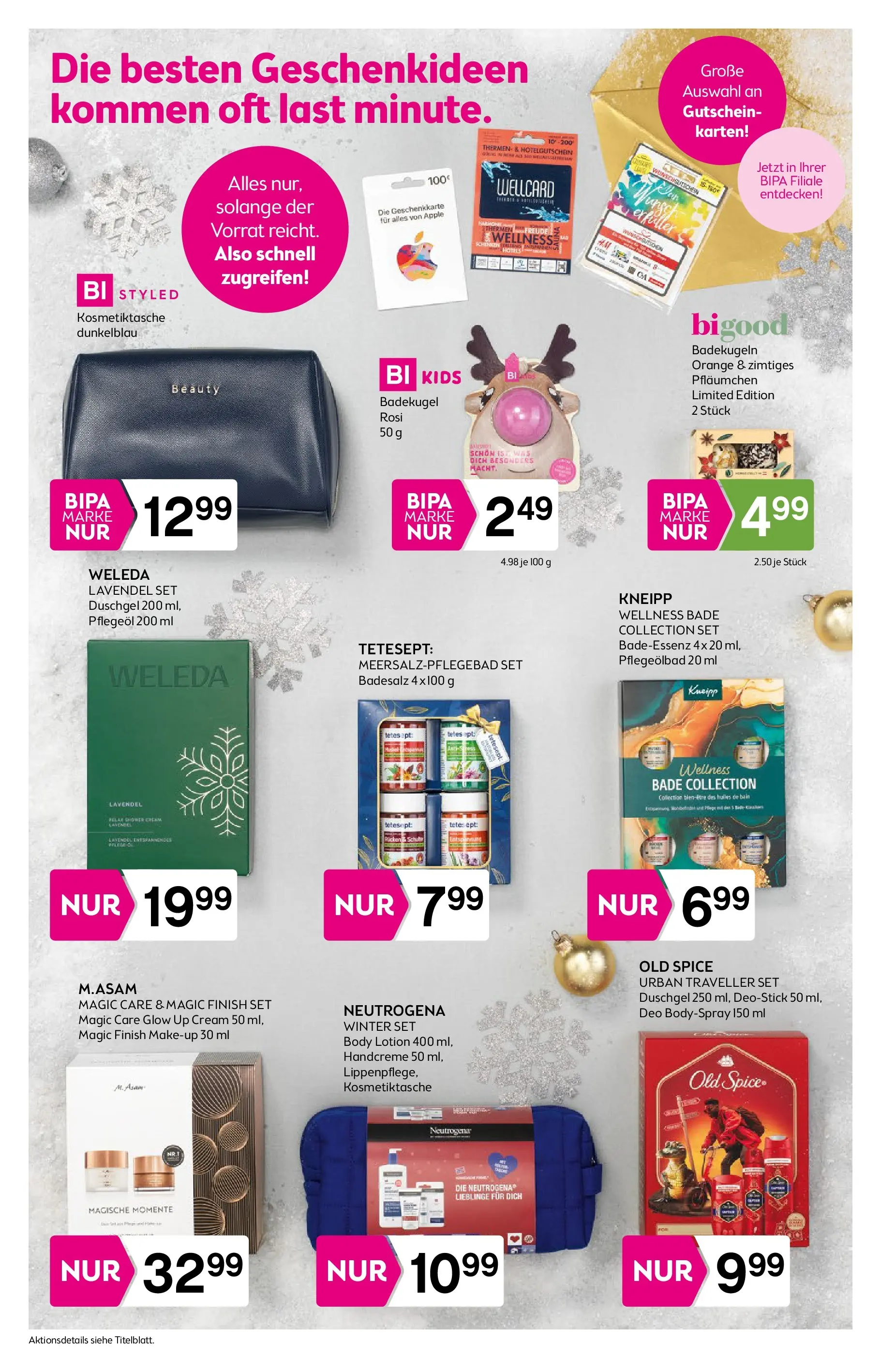 Bipa Flugblatt von 18.12.2025 - Aktuelle Angebote | Seite: 6 | Produkte: Apple, Handcreme, Duschgel