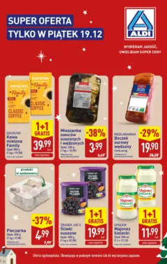 Pogląd oferty "Aldi - Tylko w piatek w ALDI" - ważna od 18.12.2025 Pogląd oferty "Aldi - Tylko w piatek w ALDI" - ważna od 18.12.2025