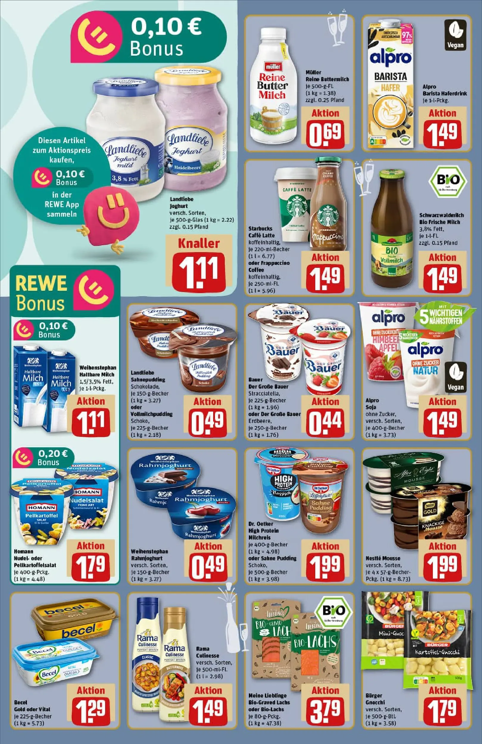 REWE Prospekt ab 22.12.2025 zum Blättern » Angebote | Seite: 12 | Produkte: Butter, Äpfel, Pudding, Landliebe joghurt