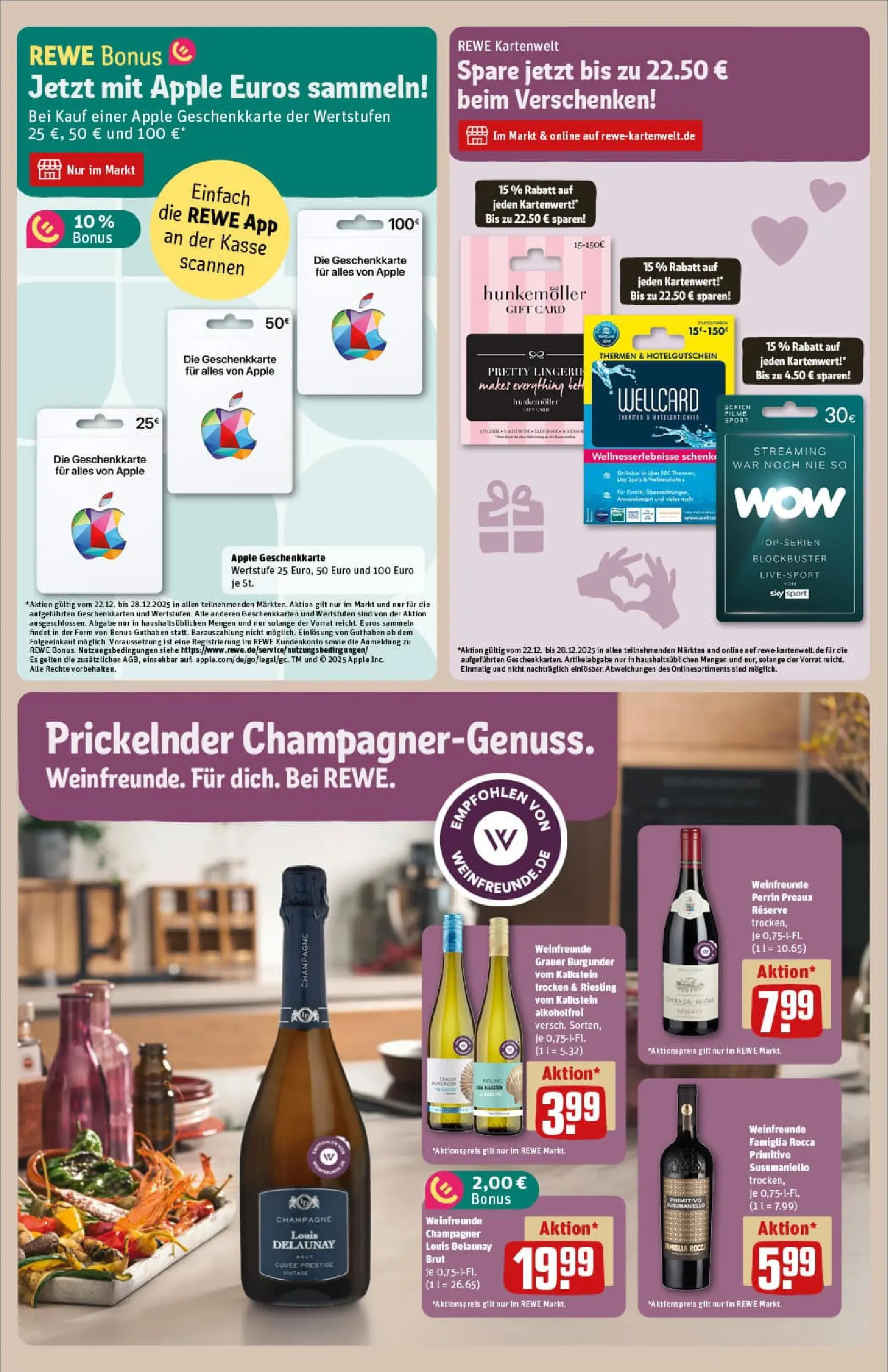 REWE Prospekt ab 21.12.2025 zum Blättern » Angebote | Seite: 19