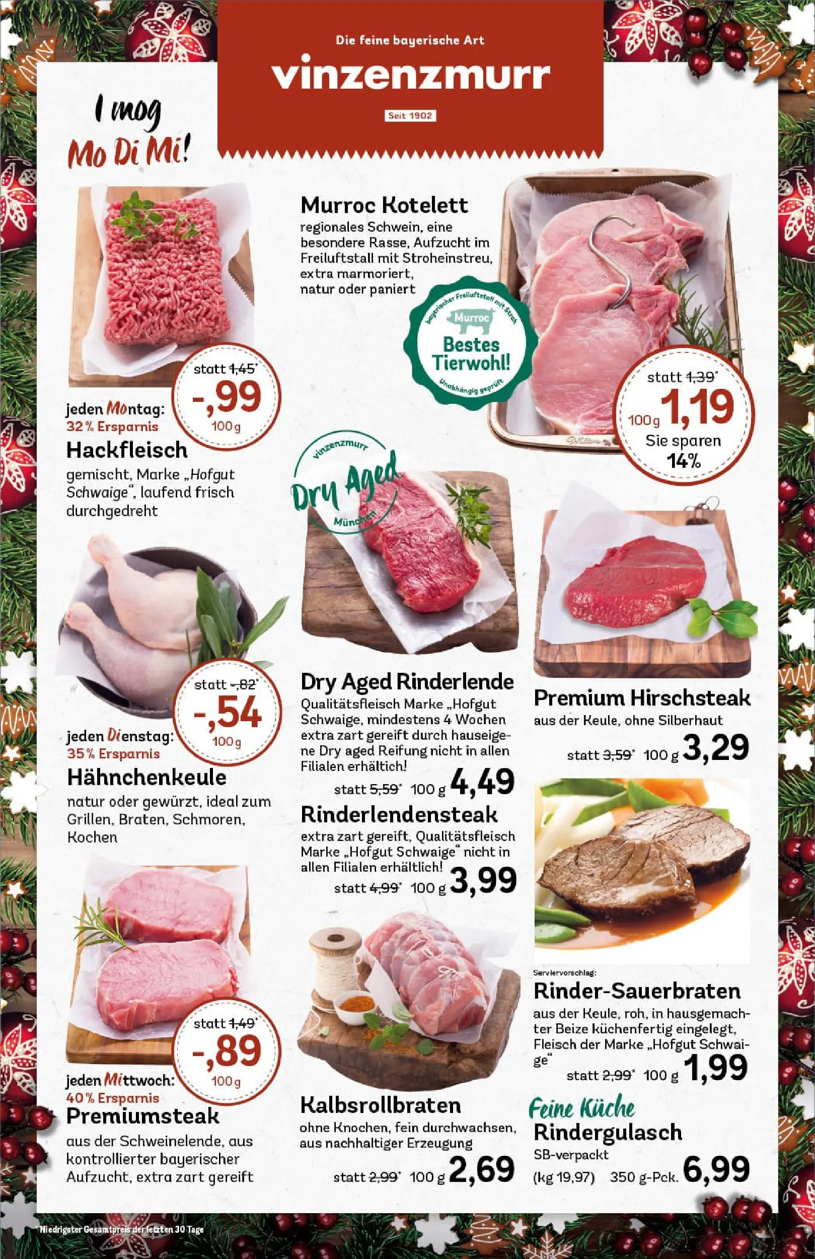 REWE Prospekt ab 22.12.2025 zum Blättern » Angebote | Seite: 8 | Produkte: Küche, Steak, Fleisch, Hackfleisch