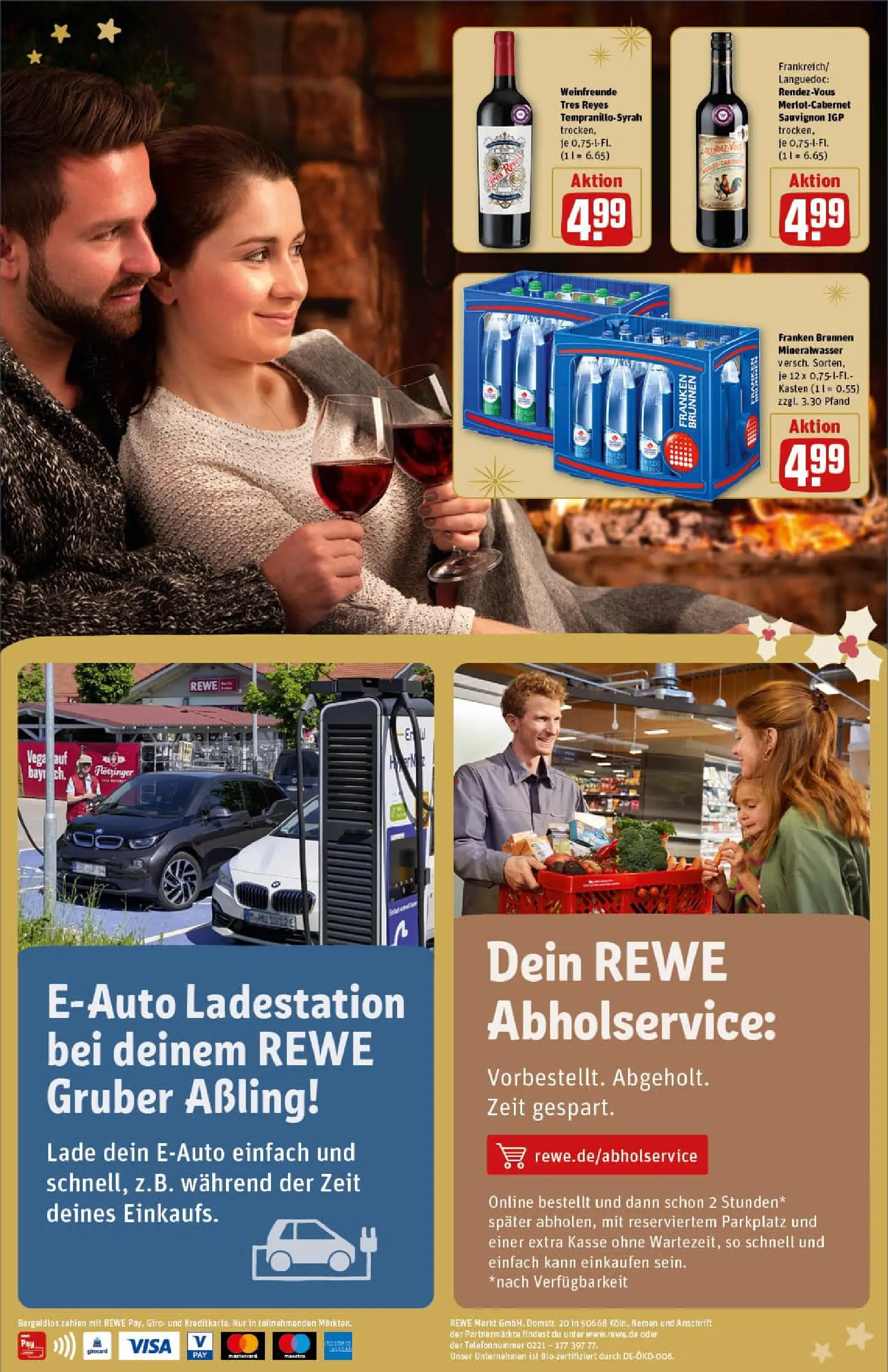 REWE Prospekt ab 22.12.2025 zum Blättern » Angebote | Seite: 2 | Produkte: Mineralwasser