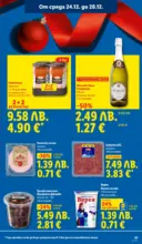 ЛИДЛ Празнични предложения от ЛИДЛ с валидност до 28.12.2025 - от 22-12-25