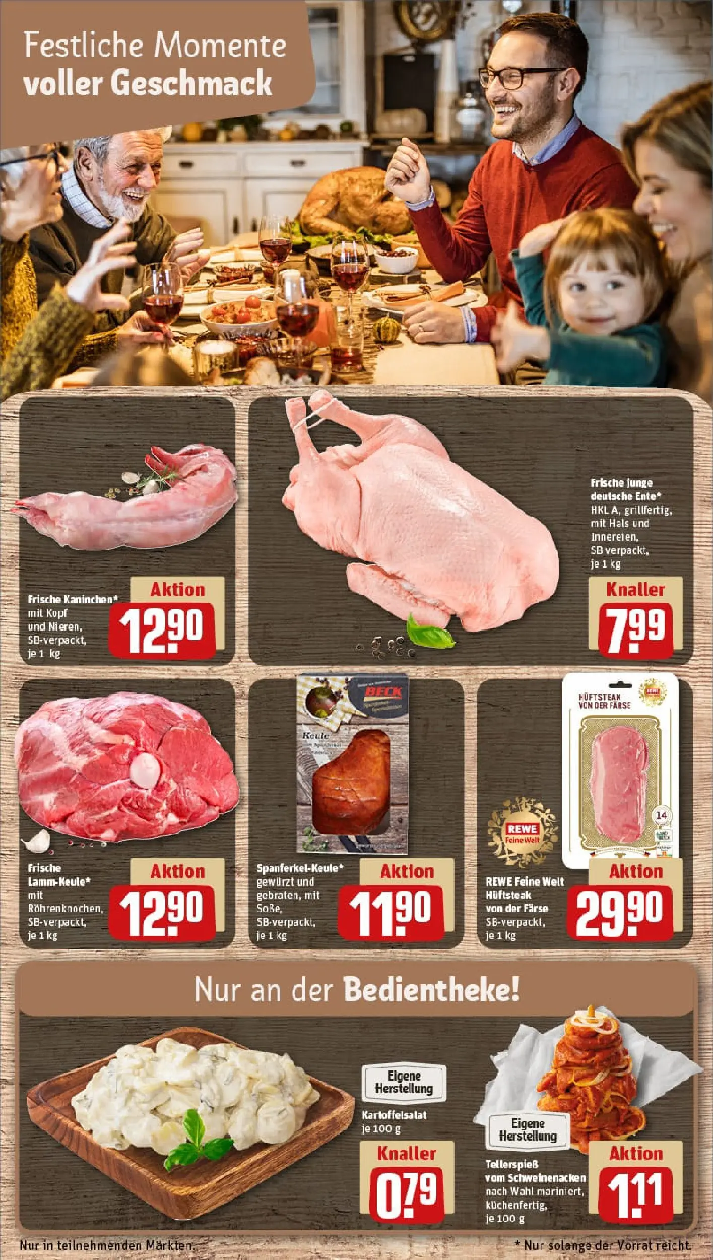REWE Prospekt ab 22.12.2025 zum Blättern » Angebote | Seite: 12 | Produkte: Schweinenacken, Steak