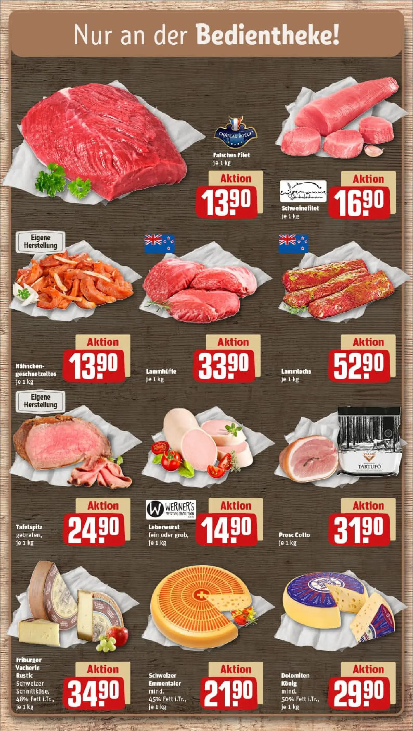 REWE Prospekt ab 22.12.2025 zum Blättern » Angebote | Seite: 10 | Produkte: Tafelspitz, Hahnchen, Schweinefilet