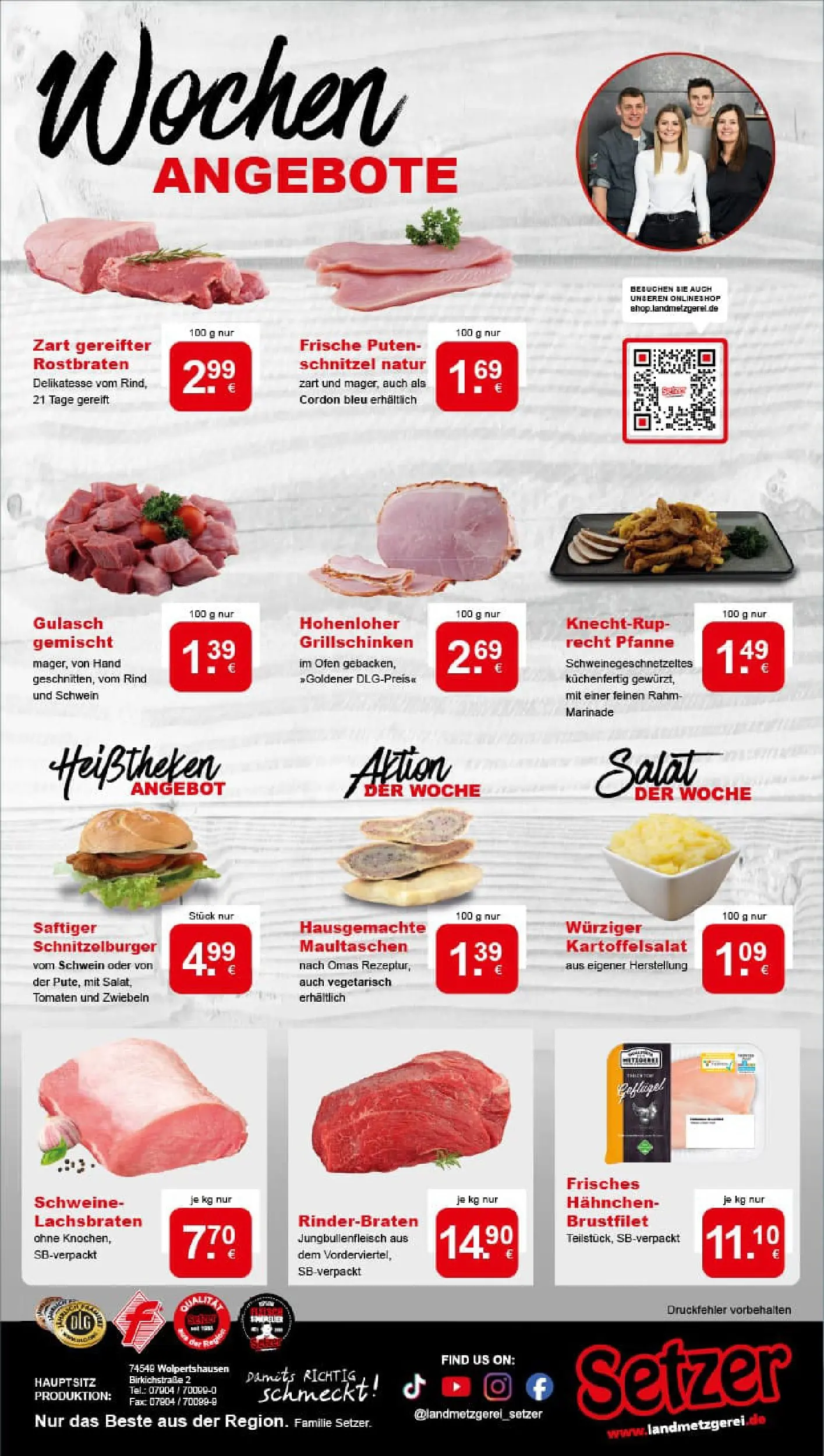 REWE Prospekt ab 22.12.2025 zum Blättern » Angebote | Seite: 10 | Produkte: Rinderbraten, Tomaten, Maultaschen, Salat