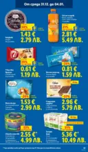 ЛИДЛ Празнувай Нова Година. Заслужава си с ЛИДЛ с валидност до 04.01.2026 - от 29-12-25