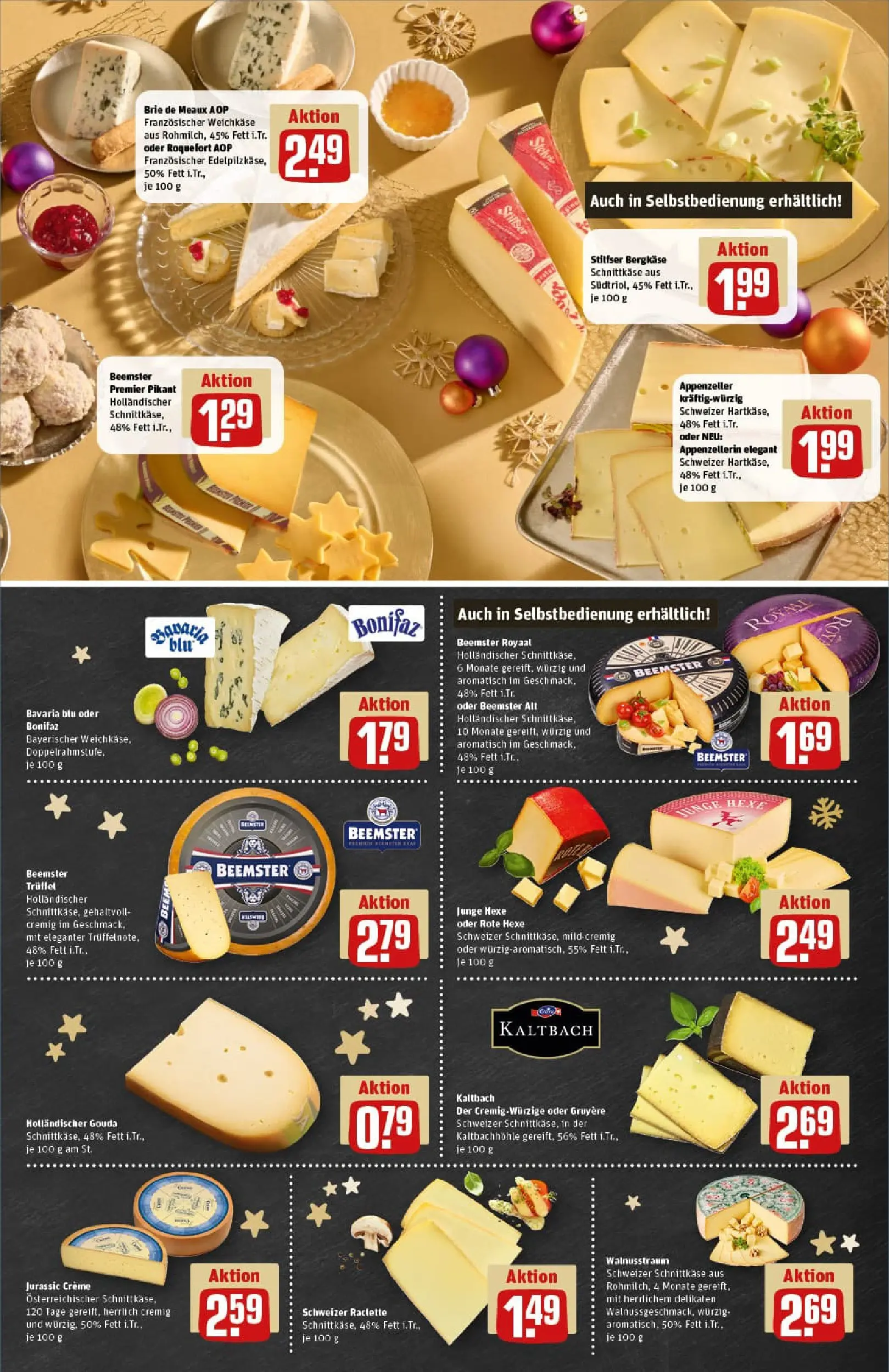 REWE Prospekt ab 22.12.2025 zum Blättern » Angebote | Seite: 9 | Produkte: Gouda, Creme, Raclette