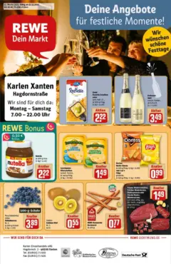 Rewe prospekt Xanten	 ab 22.12.2025 gültig
