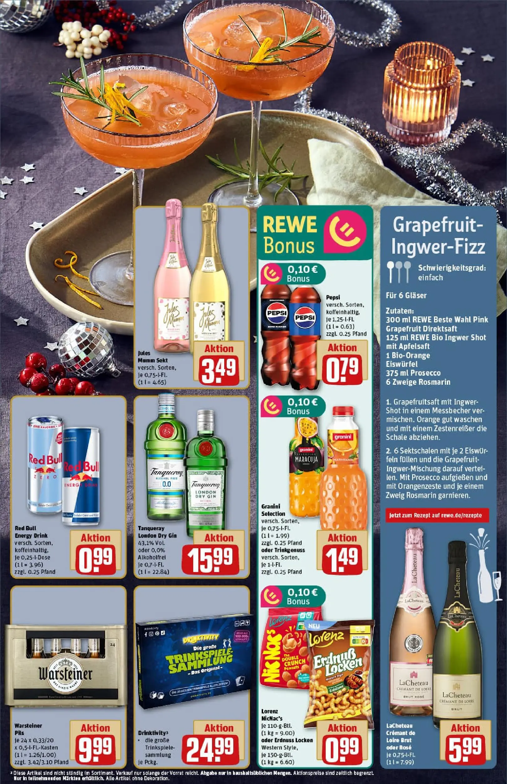REWE Prospekt ab 22.12.2025 zum Blättern » Angebote | Seite: 5 | Produkte: Energy, Apfelsaft, Granini, Pepsi