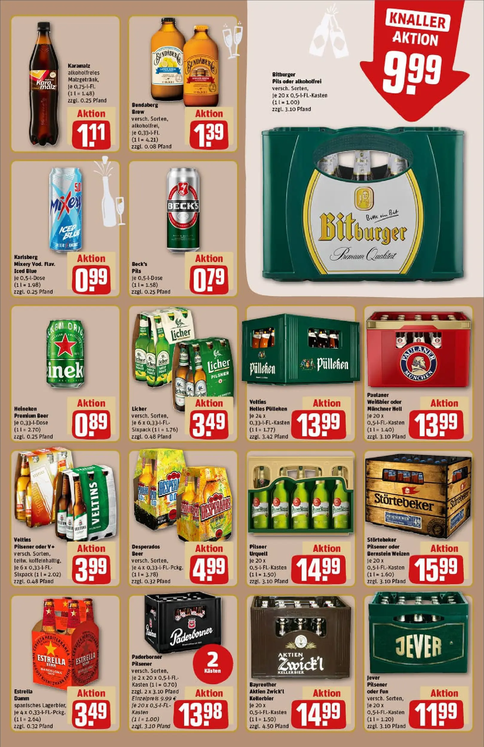 REWE Prospekt ab 22.12.2025 zum Blättern » Angebote | Seite: 19 | Produkte: Pils, Pilsner urquell, Paulaner, Veltins