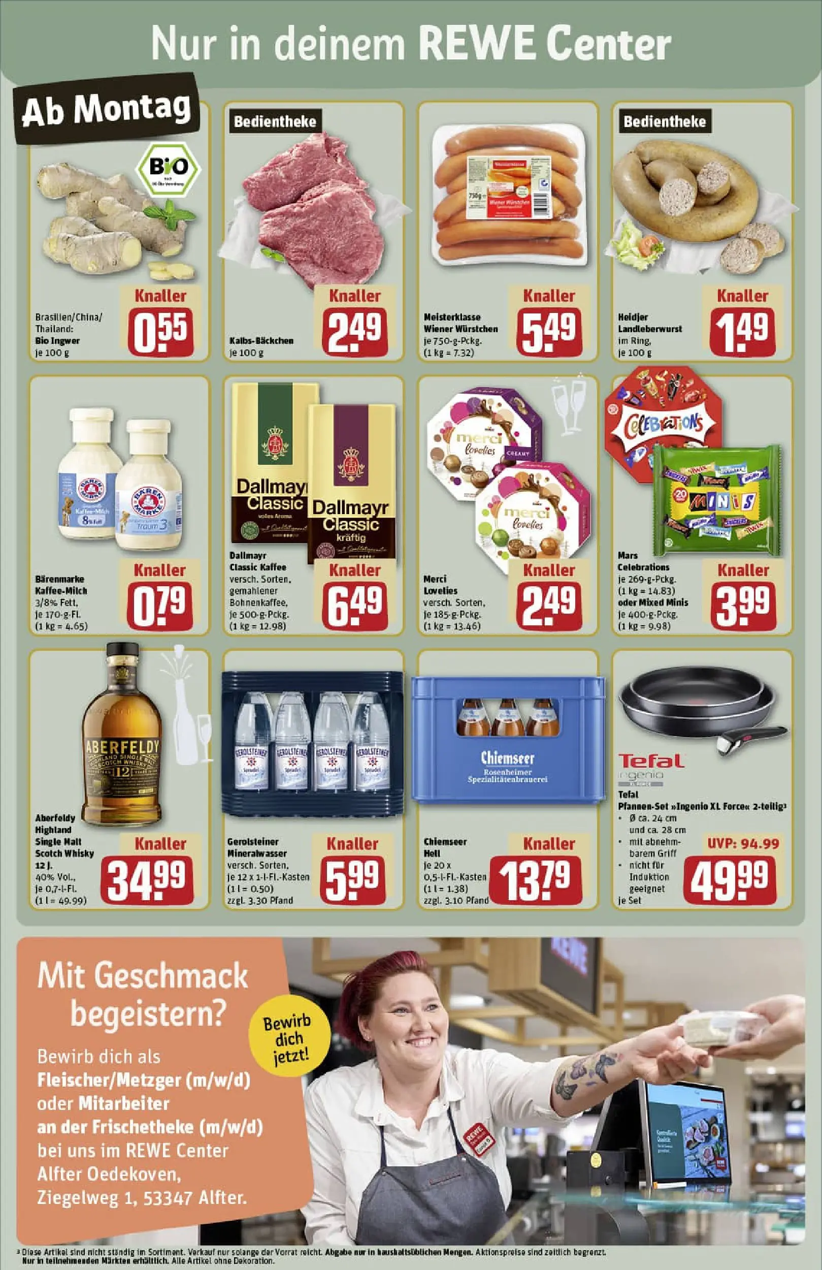 REWE Prospekt ab 22.12.2025 zum Blättern » Angebote | Seite: 7 | Produkte: Whisky, Wiener wurstchen, Kaffee, Celebrations