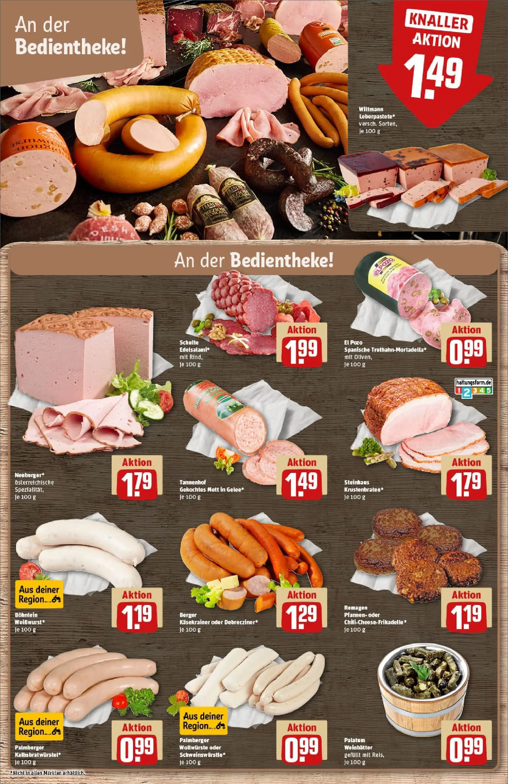 REWE Prospekt ab 22.12.2025 zum Blättern » Angebote | Seite: 12 | Produkte: Käsekrainer, Salami