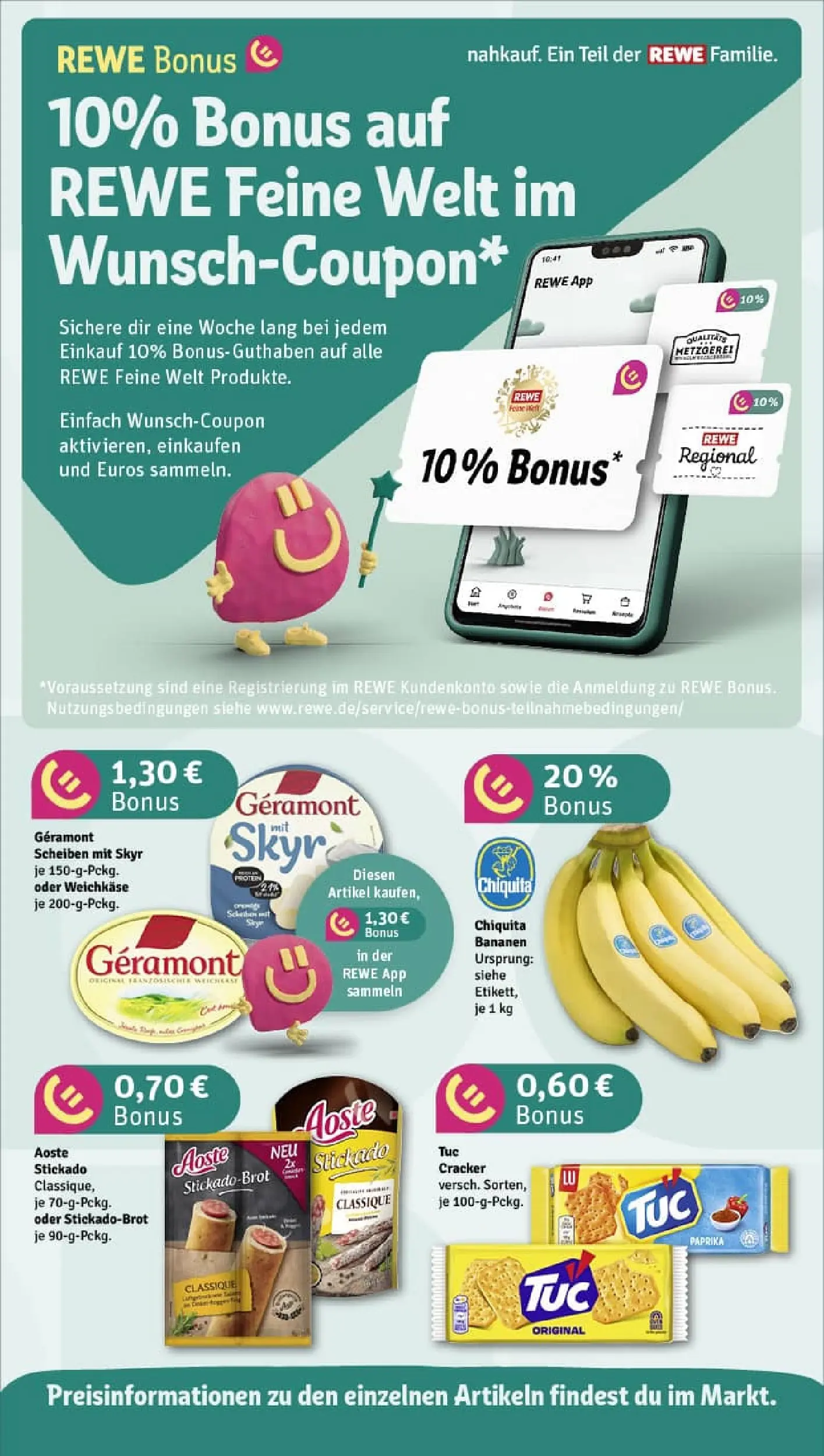 REWE Prospekt ab 22.12.2025 zum Blättern » Angebote | Seite: 7 | Produkte: Geramont, Bananen, Skyr, Paprika