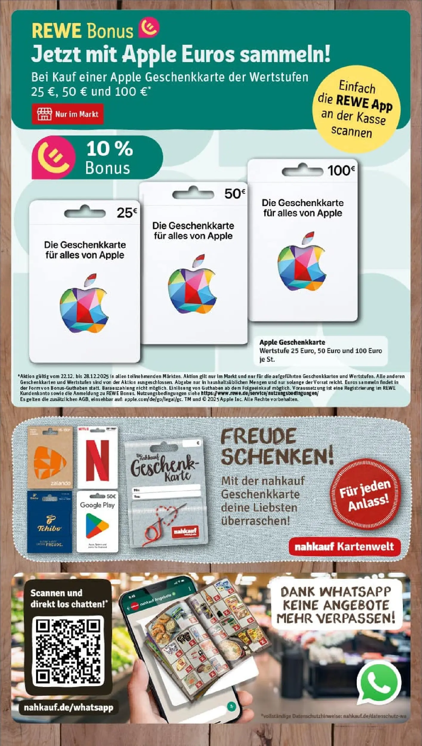 REWE Prospekt ab 22.12.2025 zum Blättern » Angebote | Seite: 9 | Produkte: Apple