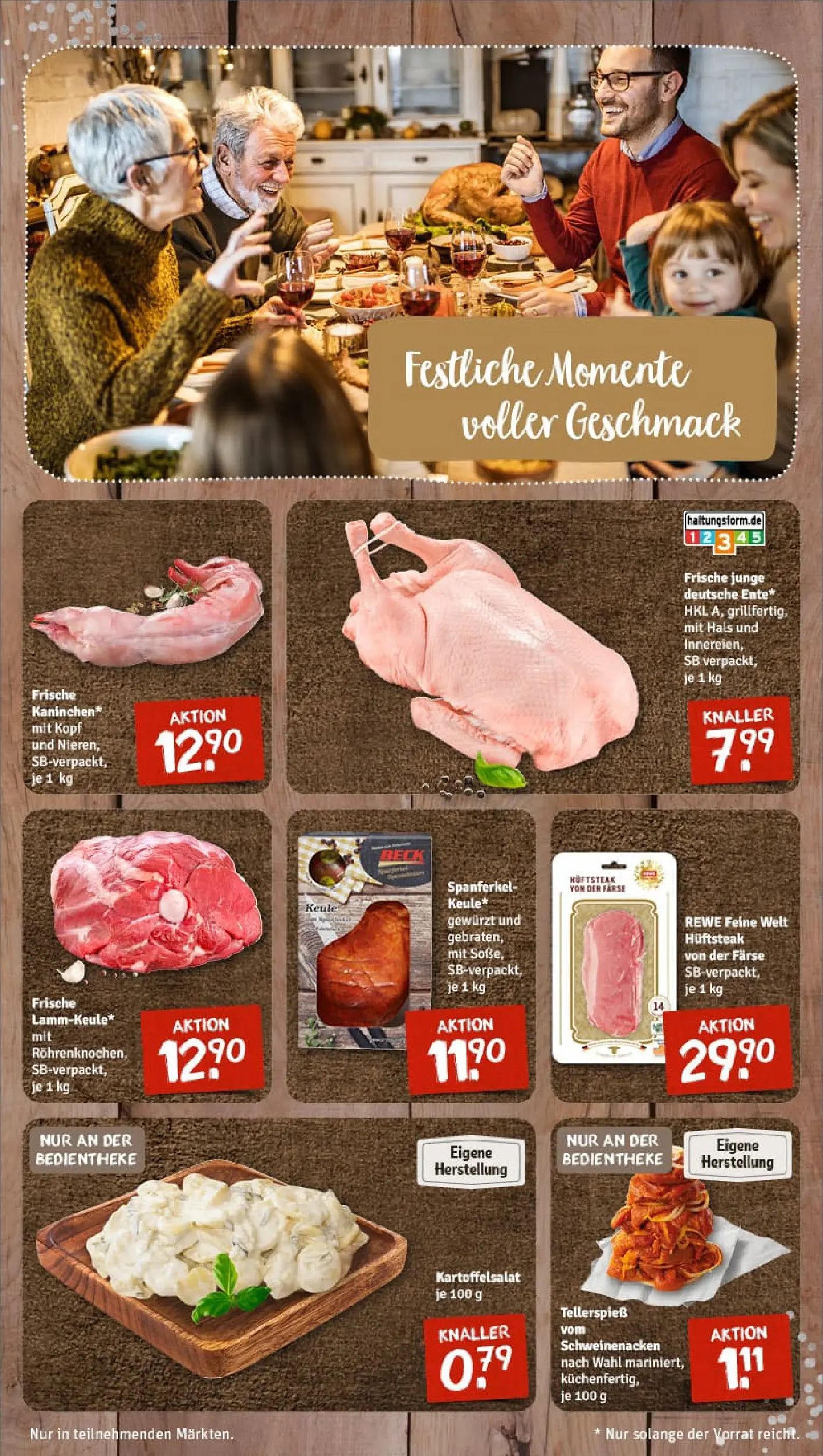 REWE Prospekt ab 22.12.2025 zum Blättern » Angebote | Seite: 12 | Produkte: Schweinenacken, Steak