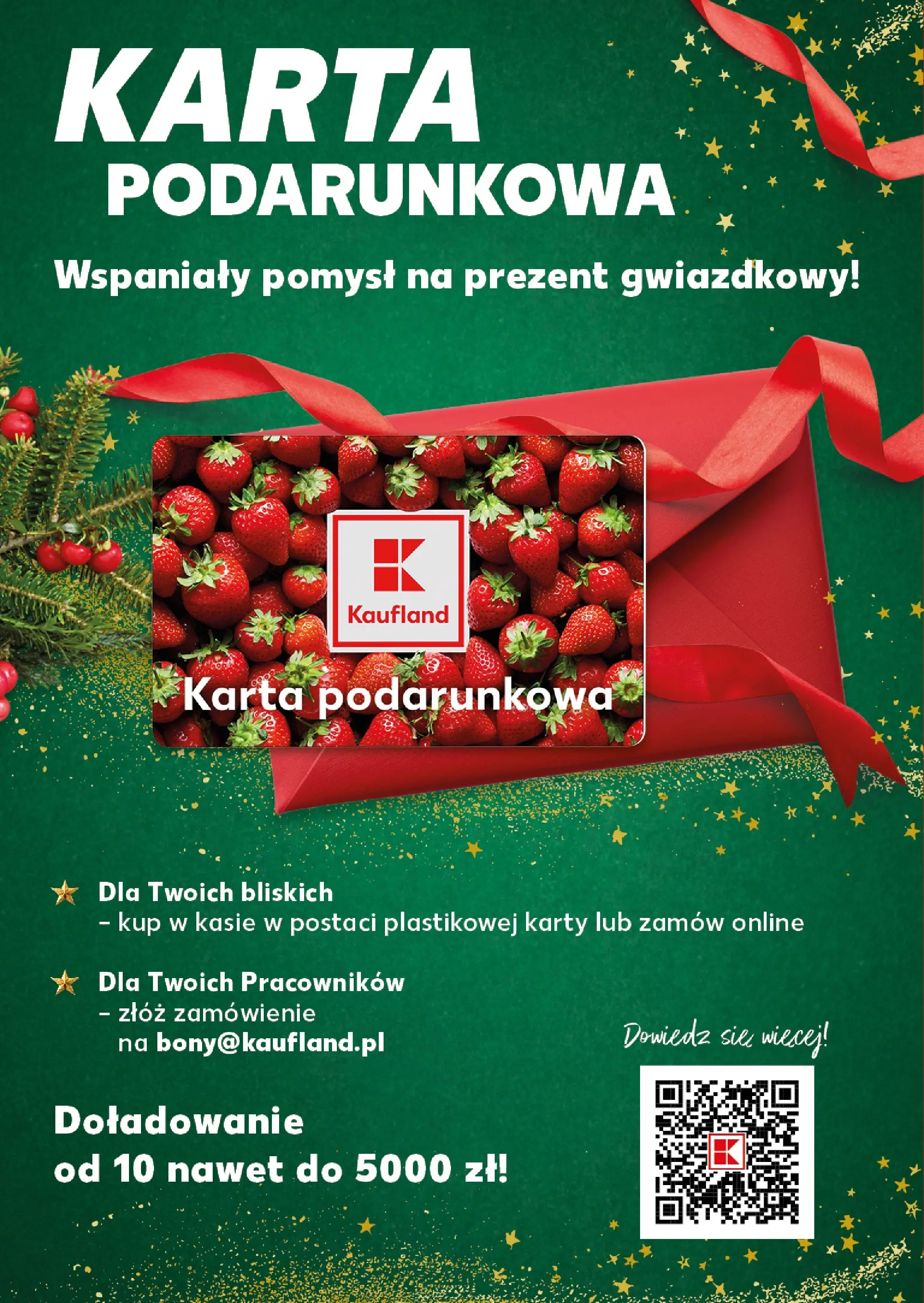 Kaufland gazetka od 20.12.2025 | Boże Narodzenie 🎄🎁 | Strona: 22 | Produkty: Karta