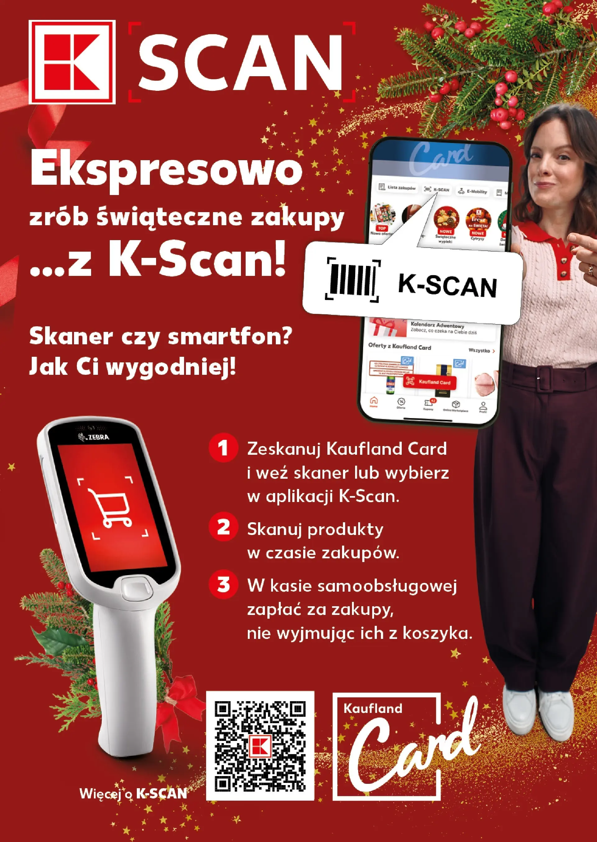 Kaufland gazetka od 20.12.2025 | Boże Narodzenie 🎄🎁 | Strona: 23 | Produkty: Smartfon, Kalendarz adwentowy, Kalendarz, Skaner